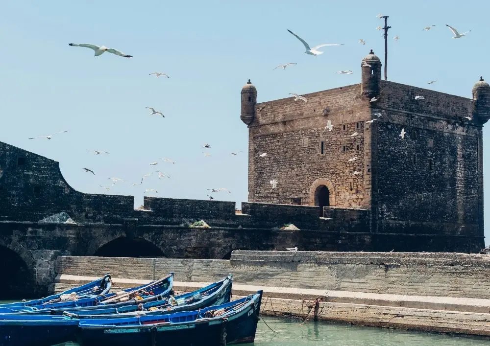 Paysage de Essaouira au Maroc