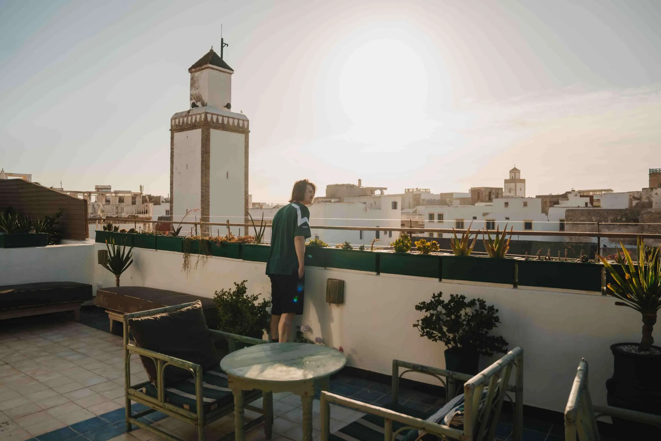 Terrasse rood top