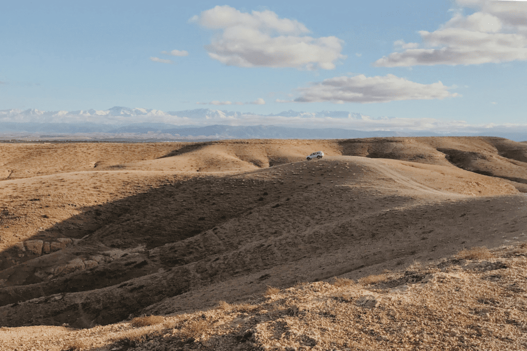 Agafay woestijn Marokko landschap