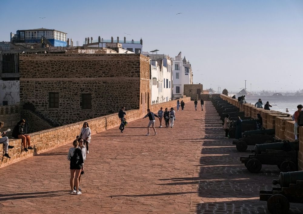 Paysage de Essaouira au Maroc