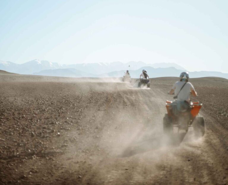 Quad im Agafay-Wüste