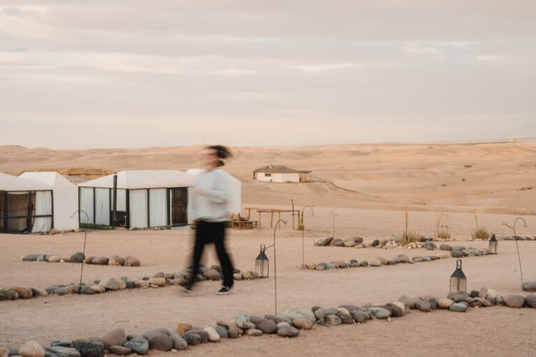 Paysage désert agafay