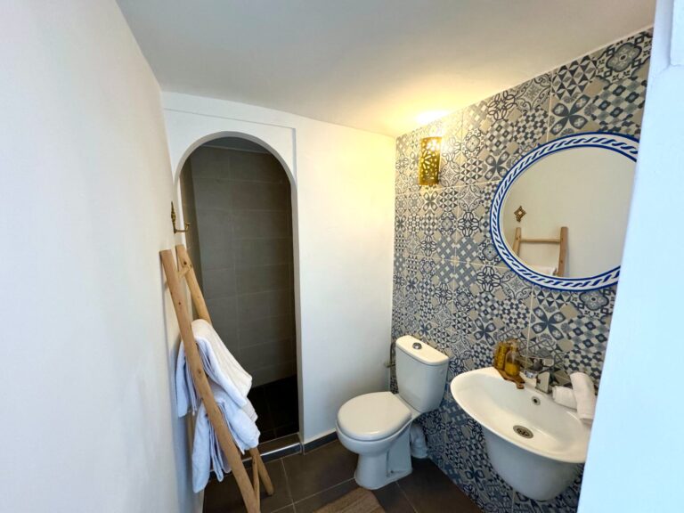 Salle de bain riad Marrakech