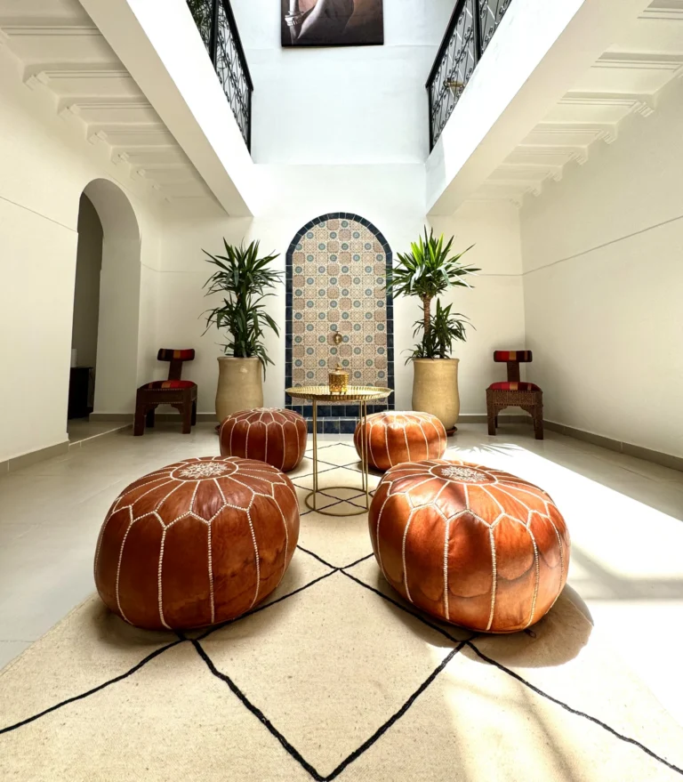 Hall d'entrée riad nabil